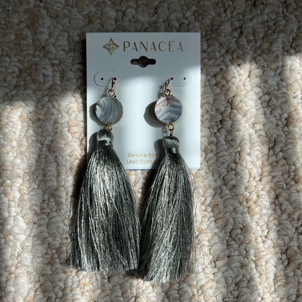 Panacea Silver Earrings 8$
